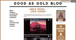 Desktop Screenshot of blog.goodasgold.co.nz